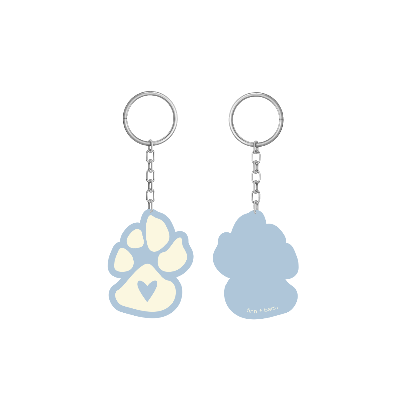 Bear Paw Keyring