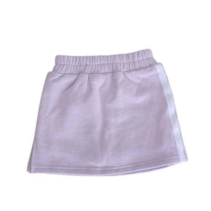Purple skirt on a white background