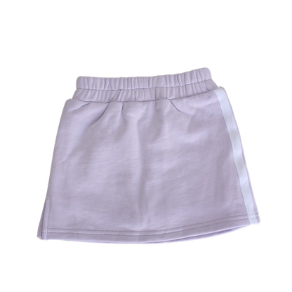 Purple skirt on a white background
