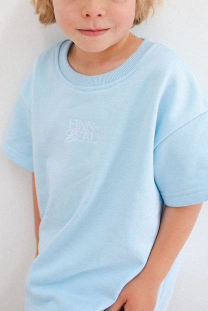Sky racer T-shirt and Shorts - Blue
